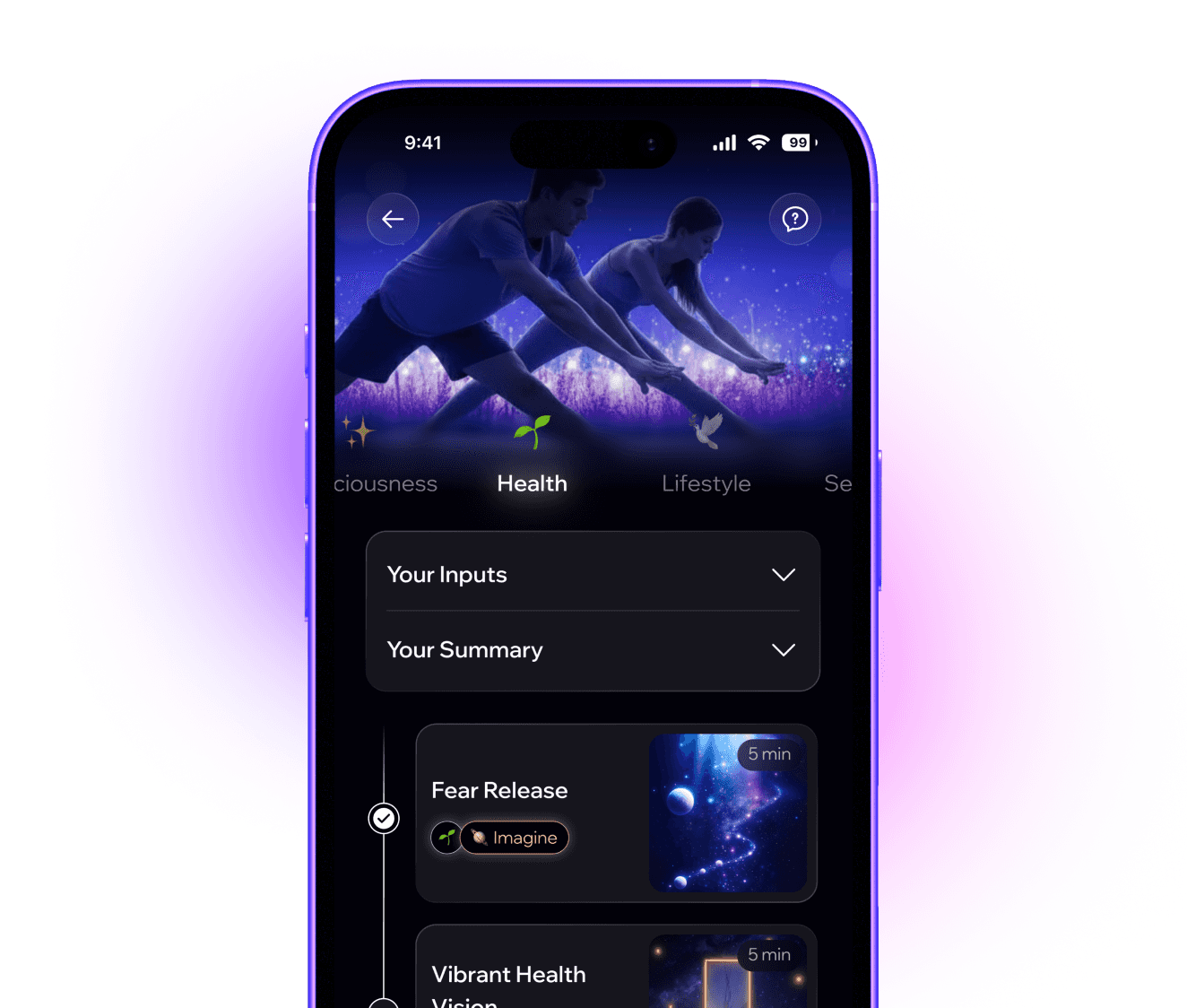 Superconscious health screen