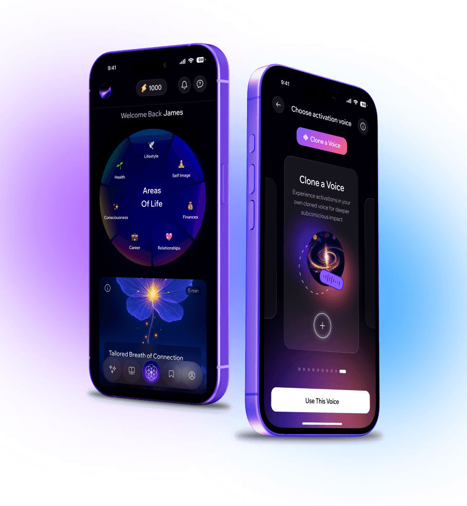 Superconscious app screenshots