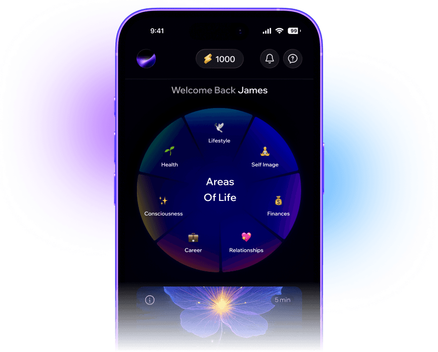 Set Your Vision screen