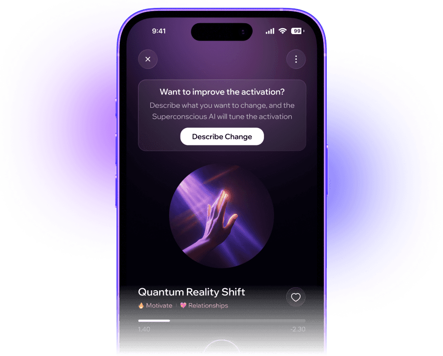 Listen to Your Activations screen